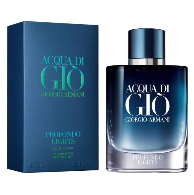 Armani Acqua Di Gio Profondo Lights EDP For Men 75ML