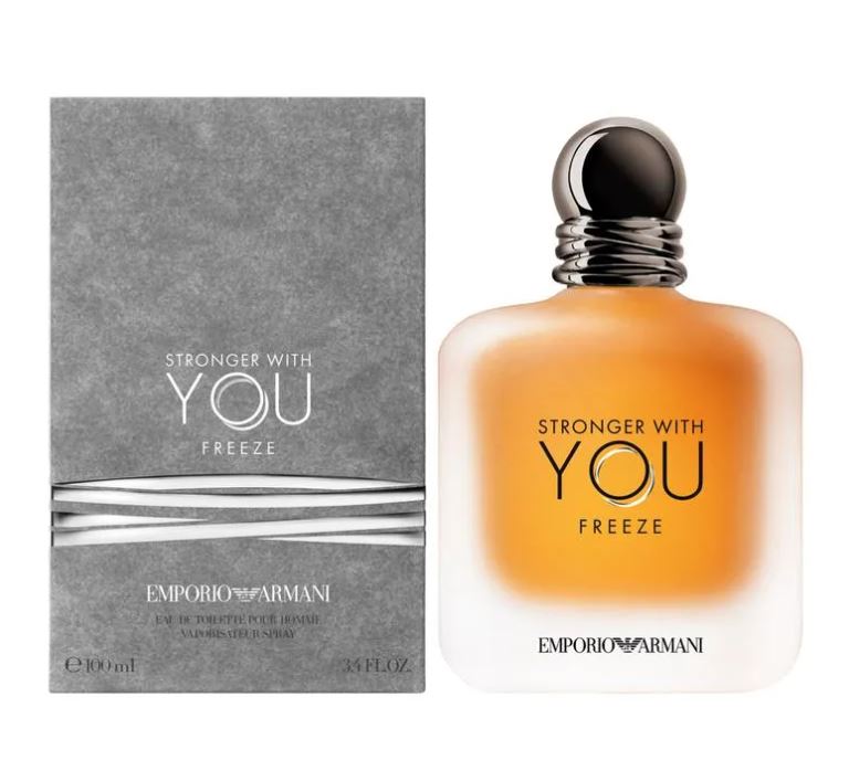 Armani Stronger With You Freeze EDT For Men 100ML