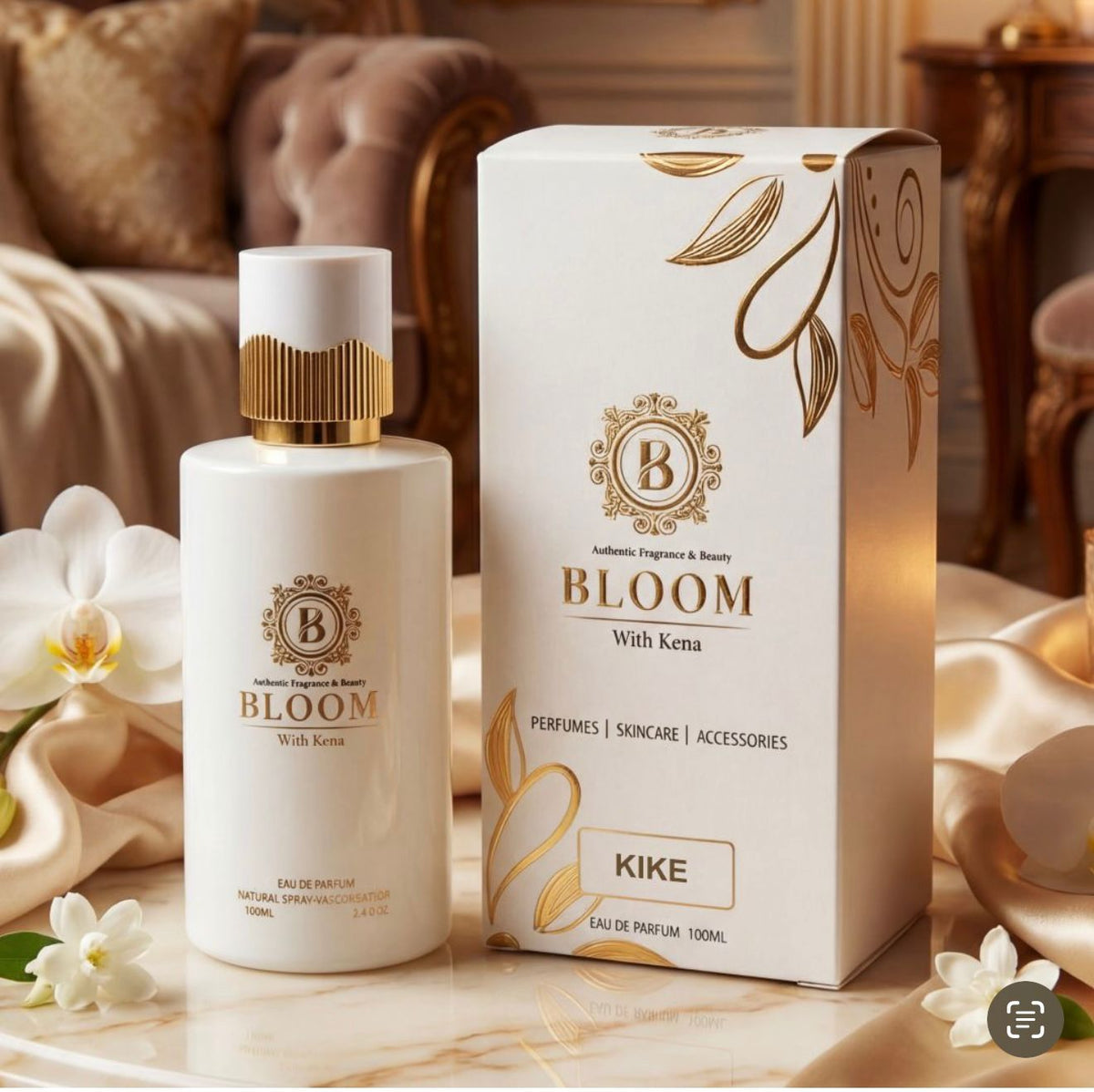 Bloom Eau de Parfum 100ml – Luxury Floral Oud Perfume | Long-Lasting