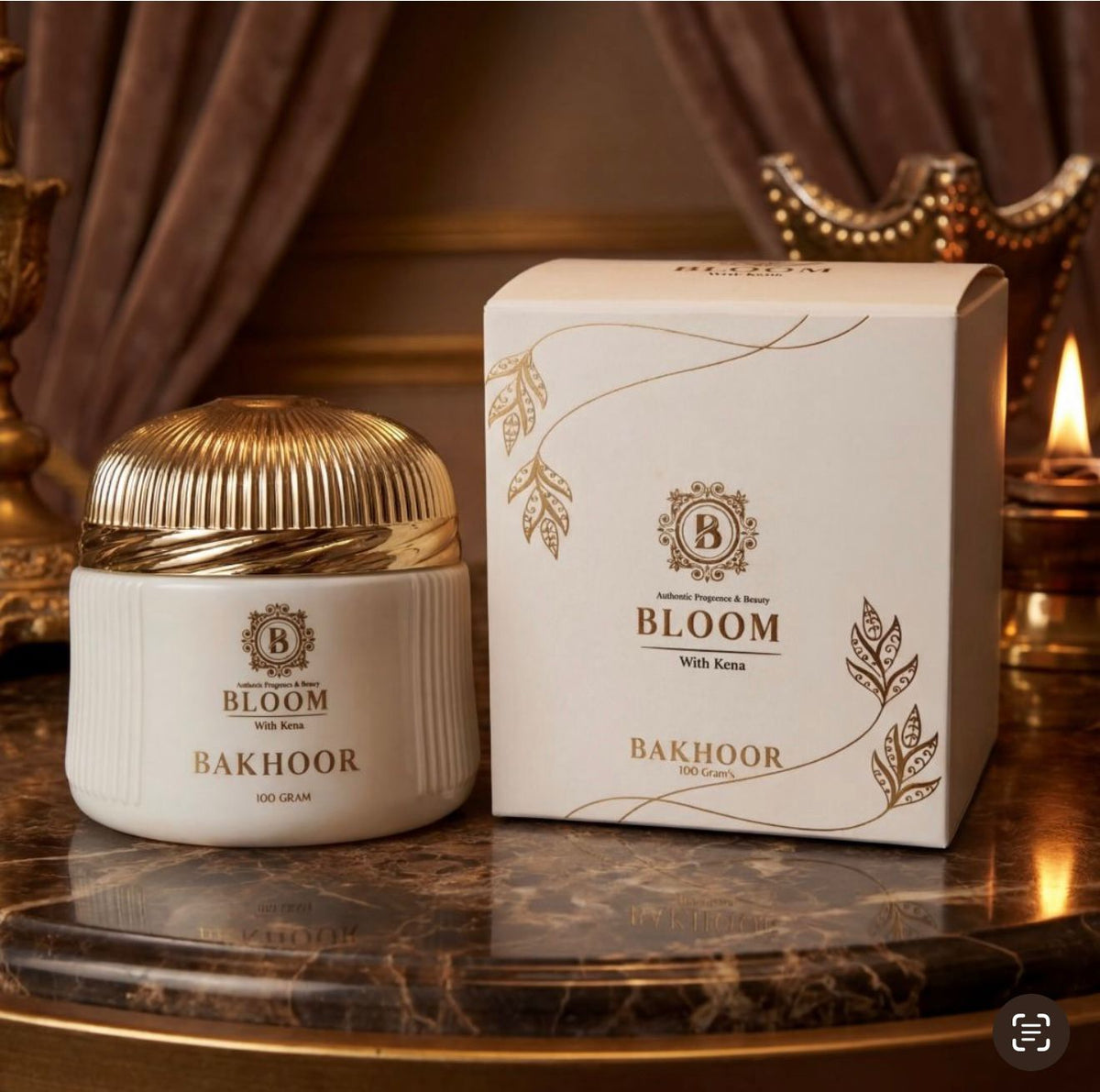 Bloom Bakhoor 100g – Luxury Home Fragrance Incense | Long-Lasting Aroma