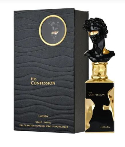 Lattafa HIS Confession For Men Eau De Parfum 100Ml